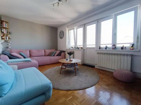 Central sunny apartment with beautiful city view